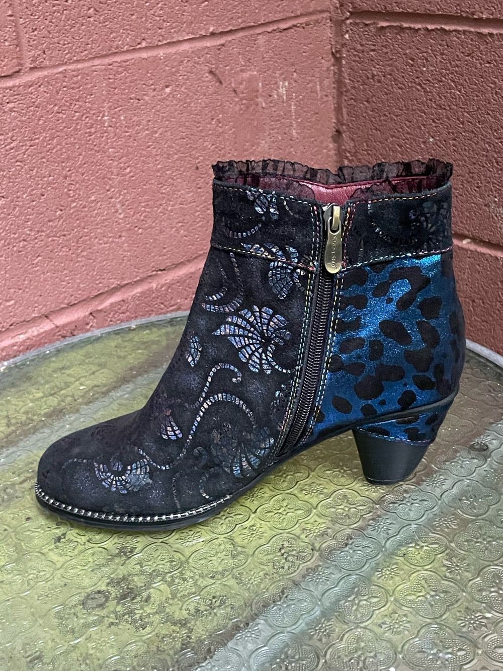 Spring Step L’artiste Dessa Bootie Size 39 - Picture 12 of 15